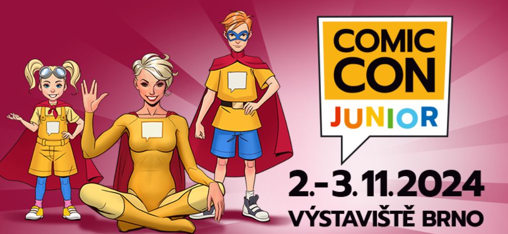 Comic-Con Junior v Brně proběhne již tento víkend!